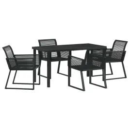 zestaw-do-jadalni-w-ogrodzie-5-pcs-czarny-polirattan
