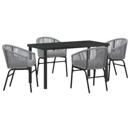 zestaw-do-jadalni-w-ogrodzie-5-pcs-szary-polirattan