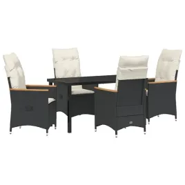 zestaw-do-jadalni-w-ogrodzie-z-poduszka-5-pcs-czarny-polirattan