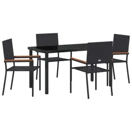 zestaw-do-jadalni-w-ogrodzie-5-pcs-czarny-polirattan