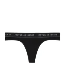 victoria-s-secret-thongi-bawelniane-z-elastycznym-paskiem-czarne-m-czarny