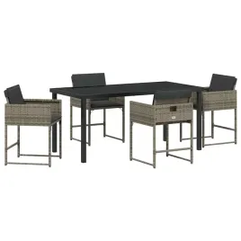 zestaw-do-jadalni-w-ogrodzie-z-poduszka-5-pcs-szary-polirattan