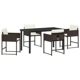 zestaw-do-jadalni-w-ogrodzie-5-pcs-brazowy-polirattan
