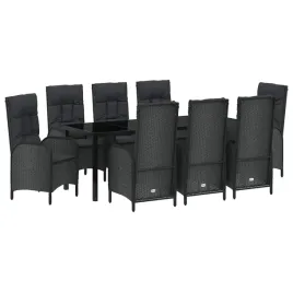 zestaw-do-jadalni-w-ogrodzie-z-poduszka-9-pcs-czarny-polirattan