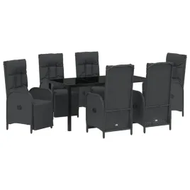 zestaw-do-jadalni-w-ogrodzie-z-poduszka-7-pcs-czarny-polirattan