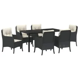 zestaw-do-jadalni-w-ogrodzie-z-poduszka-7-pcs-czarny-polirattan