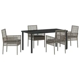 zestaw-do-jadalni-w-ogrodzie-z-poduszka-5-pcs-szary-polirattan