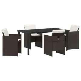 zestaw-do-jadalni-w-ogrodzie-5-pcs-brazowy-polirattan