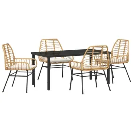 zestaw-do-jadalni-w-ogrodzie-5-pcs-brazowy-polirattan