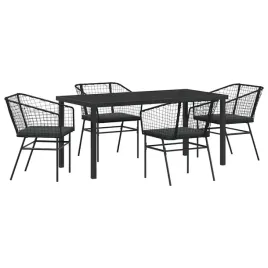 zestaw-do-jadalni-w-ogrodzie-5-pcs-czarny-polirattan