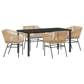 zestaw-do-jadalni-w-ogrodzie-5-pcs-brazowy-polirattan