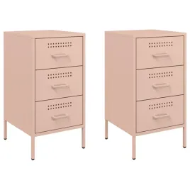 szafki-nocne-2-szt-rozowe-36x39x68-cm-stal