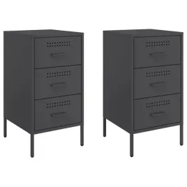 szafki-nocne-2-szt-czarne-36x39x68-cm-stal