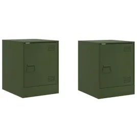szafki-nocne-2-szt-oliwkowa-zielen-345x39x44-cm-stal