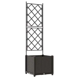 donica-ogrodowa-z-trellem-brazowy-40-x-40-x-143-cm-pp