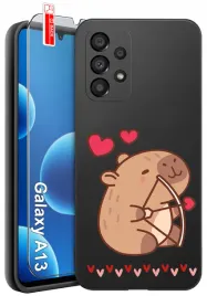 etui-do-samsung-galaxy-a13-slodka-kapibara-zwierzak-swinka-wzory-szklo-9h