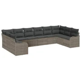 zestaw-sof-na-ogrod-z-poduszka-10-pcs-szary-polirattan