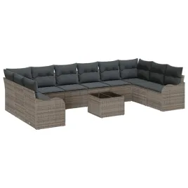 zestaw-sof-na-ogrod-z-poduszka-11-pcs-szary-polirattan