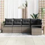 zestaw-sof-na-ogrod-5-pcs-szary-polirattan-styl-nowoczesny