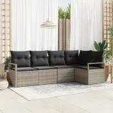 zestaw-sof-na-ogrod-5-pcs-jasnoszary-polirattan-stan-nowy