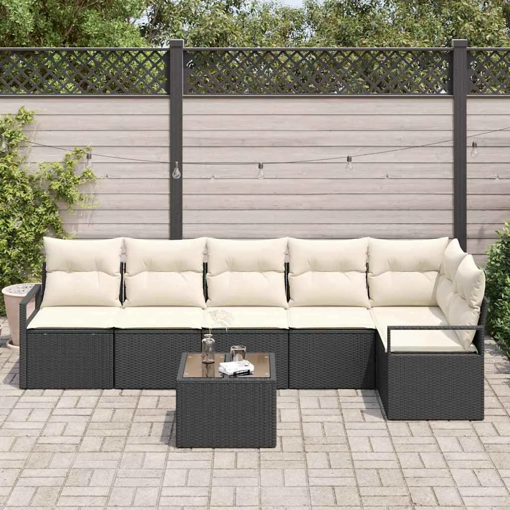 zestaw-sof-na-ogrod-7-pcs-czarny-polirattan-stan-nowy