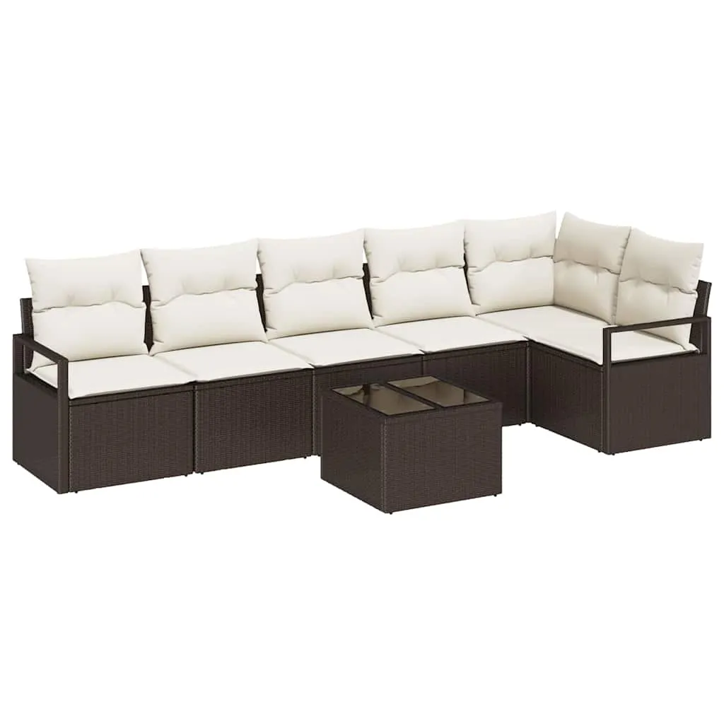 zestaw-sof-na-ogrod-7-pcs-brazowy-polirattan