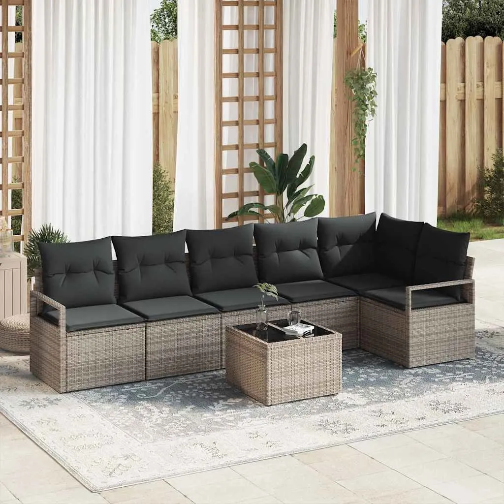 zestaw-sof-na-ogrod-7-pcs-szary-polirattan