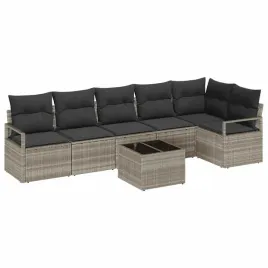 zestaw-sof-na-ogrod-7-pcs-jasnoszary-polirattan