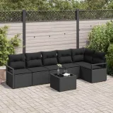 zestaw-sof-na-ogrod-7-pcs-czarny-polirattan-stan-nowy