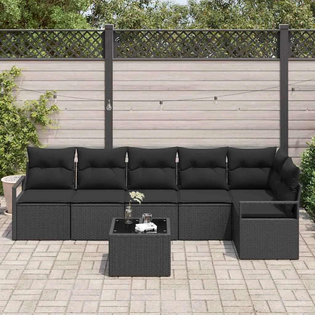zestaw-sof-na-ogrod-7-pcs-czarny-polirattan-stan-nowy
