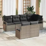 zestaw-sof-na-ogrod-7-pcs-szary-polirattan-stan-nowy
