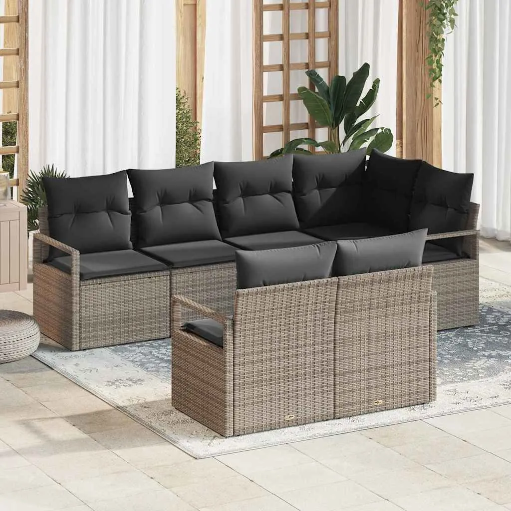 zestaw-sof-na-ogrod-7-pcs-szary-polirattan