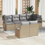 zestaw-sof-na-ogrod-7-pcs-bezowy-polirattan-stan-nowy