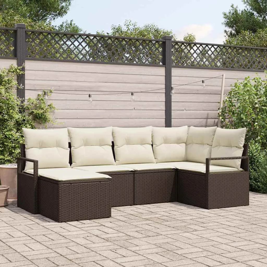 zestaw-sof-na-ogrod-6-pcs-brazowy-polirattan