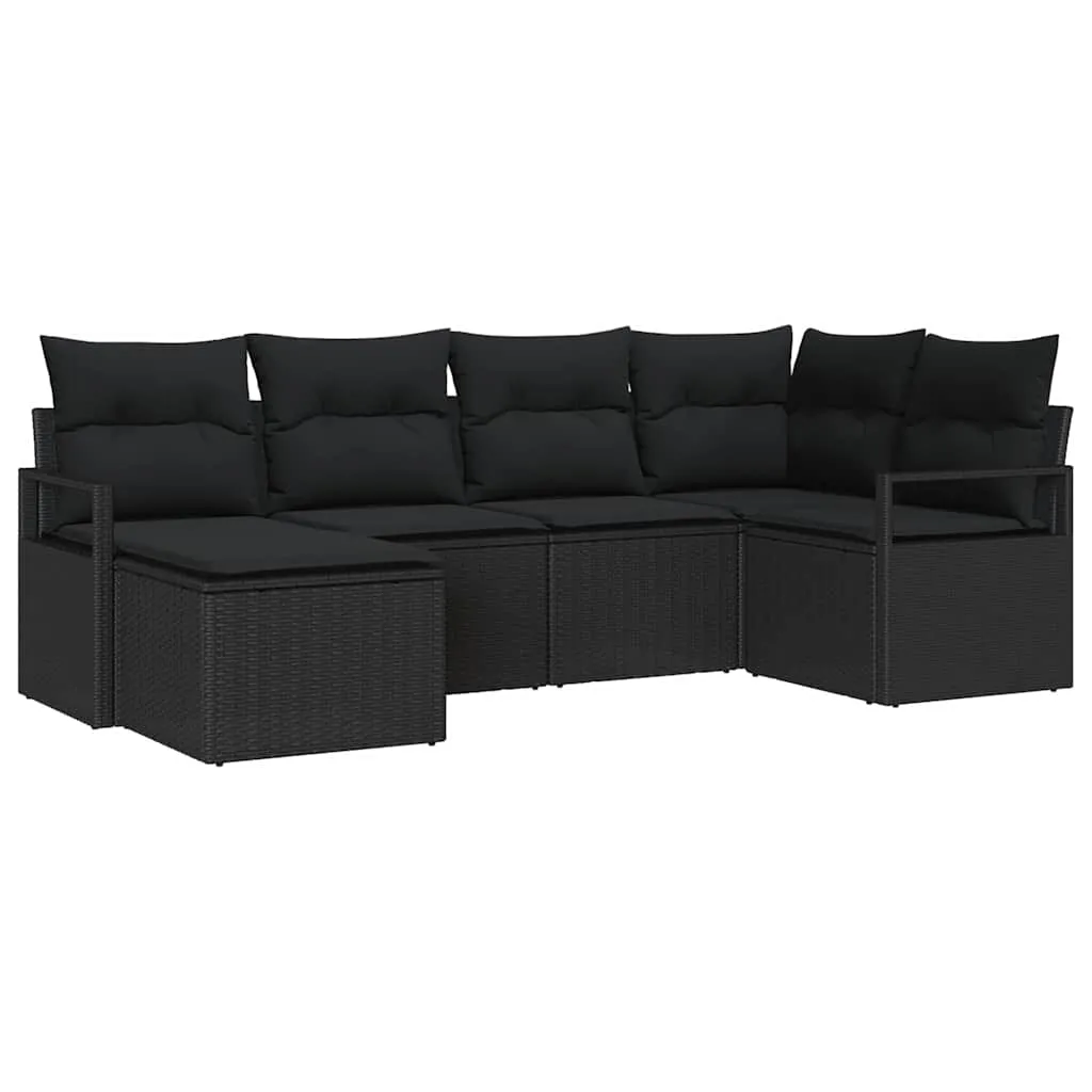 zestaw-sof-na-ogrod-6-pcs-czarny-polirattan-stan-nowy