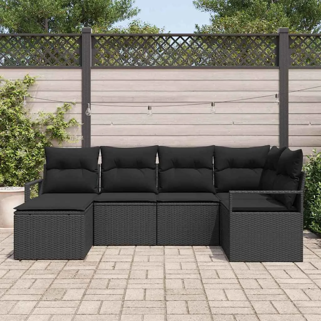 zestaw-sof-na-ogrod-6-pcs-czarny-polirattan-stan-nowy