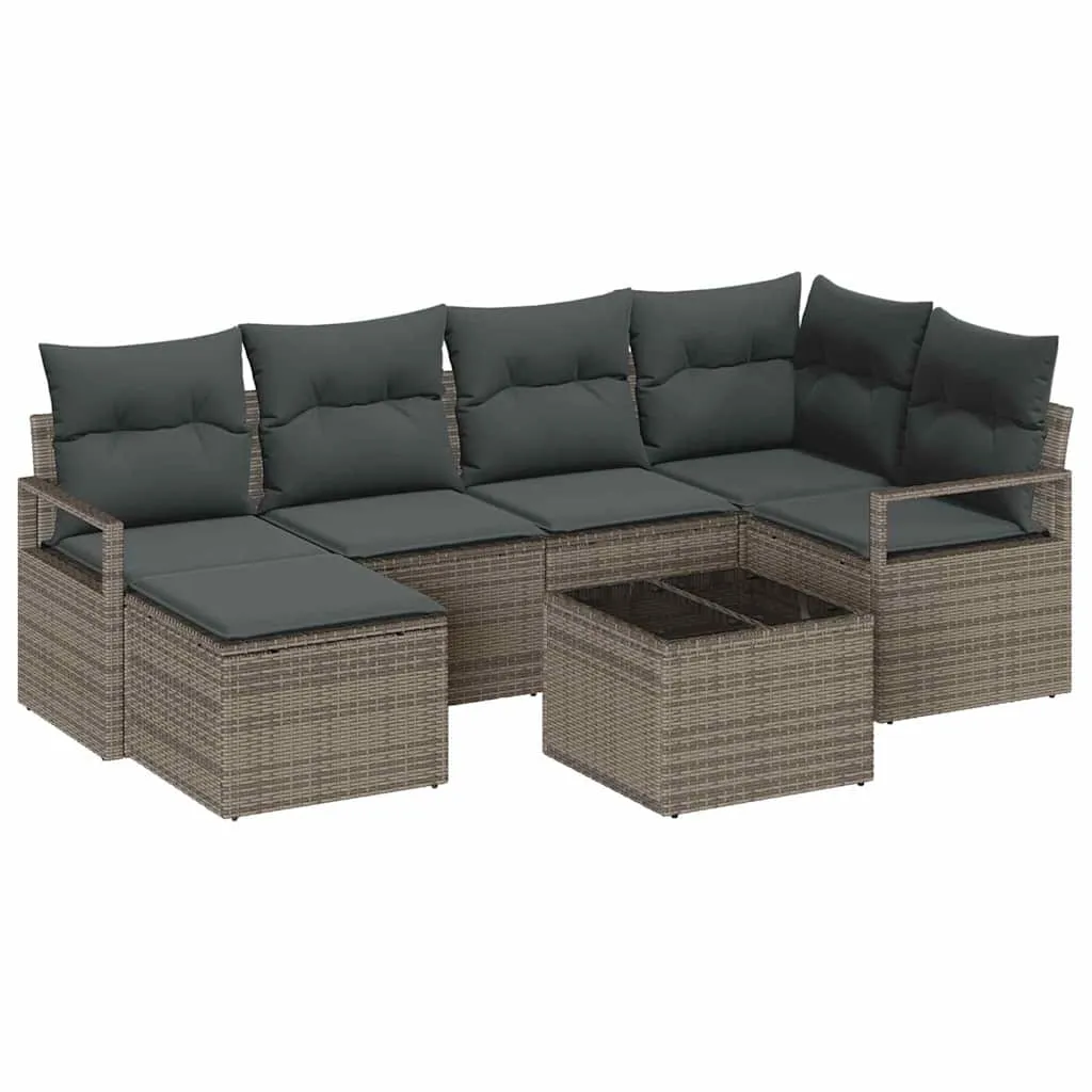 zestaw-sof-na-ogrod-7-pcs-szary-polirattan