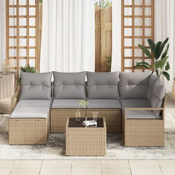 zestaw-sof-na-ogrod-7-pcs-bezowy-polirattan-styl-nowoczesny
