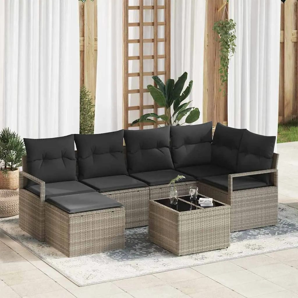 zestaw-sof-na-ogrod-7-pcs-jasnoszary-polirattan