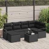 zestaw-sof-na-ogrod-7-pcs-czarny-polirattan-stan-nowy
