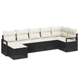 zestaw-sof-na-ogrod-7-pcs-czarny-polirattan