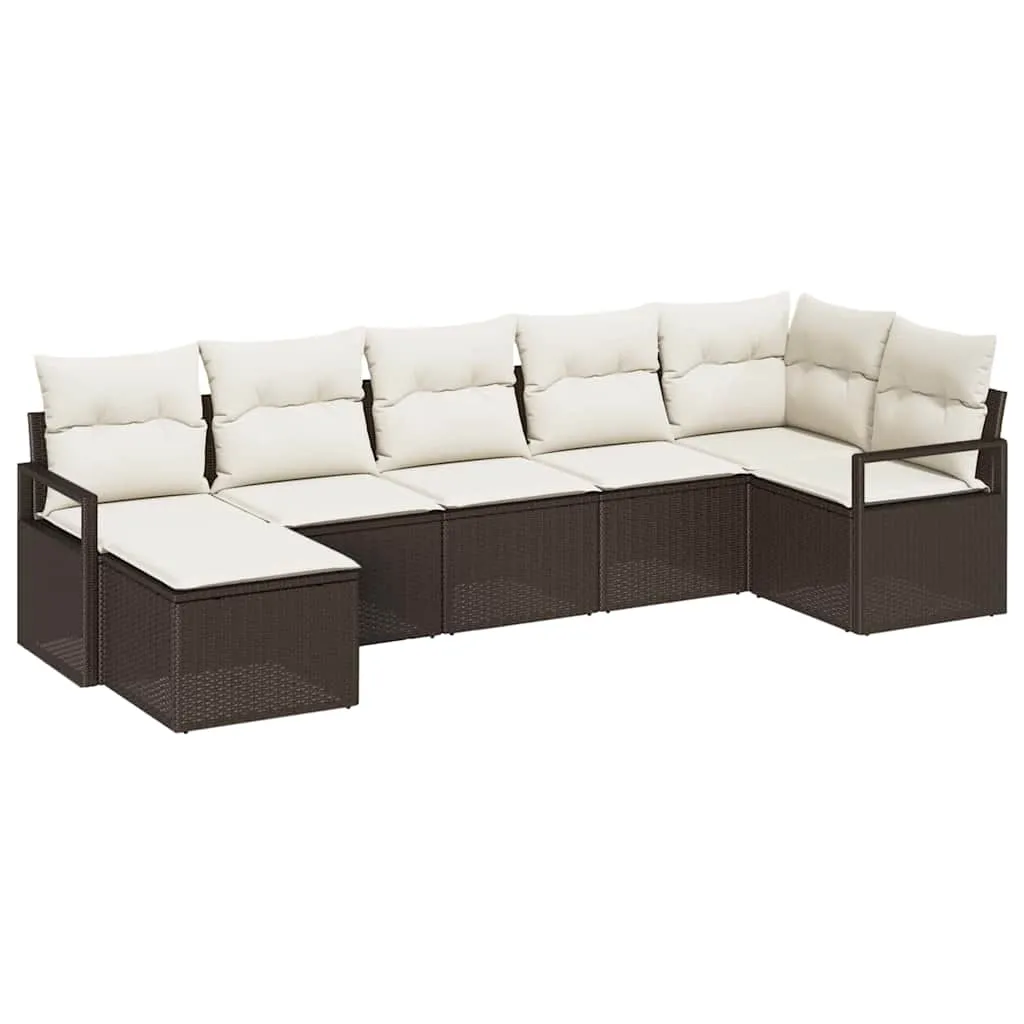 zestaw-sof-na-ogrod-7-pcs-brazowy-polirattan