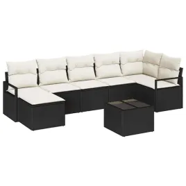 zestaw-sof-na-ogrod-8-pcs-czarny-polirattan