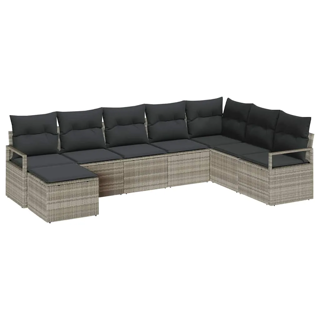 zestaw-sof-na-ogrod-8-pcs-jasnoszary-polirattan