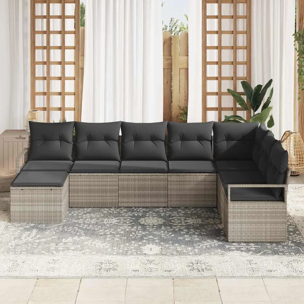 zestaw-sof-na-ogrod-8-pcs-jasnoszary-polirattan-stan-nowy