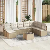 zestaw-sof-na-ogrod-9-pcs-bezowy-polirattan-stan-nowy