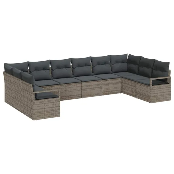 zestaw-sof-na-ogrod-10-pcs-szary-polirattan