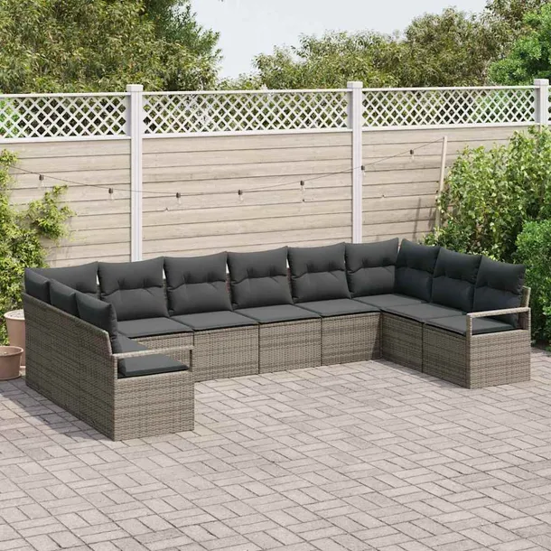 zestaw-sof-na-ogrod-10-pcs-szary-polirattan-styl-nowoczesny