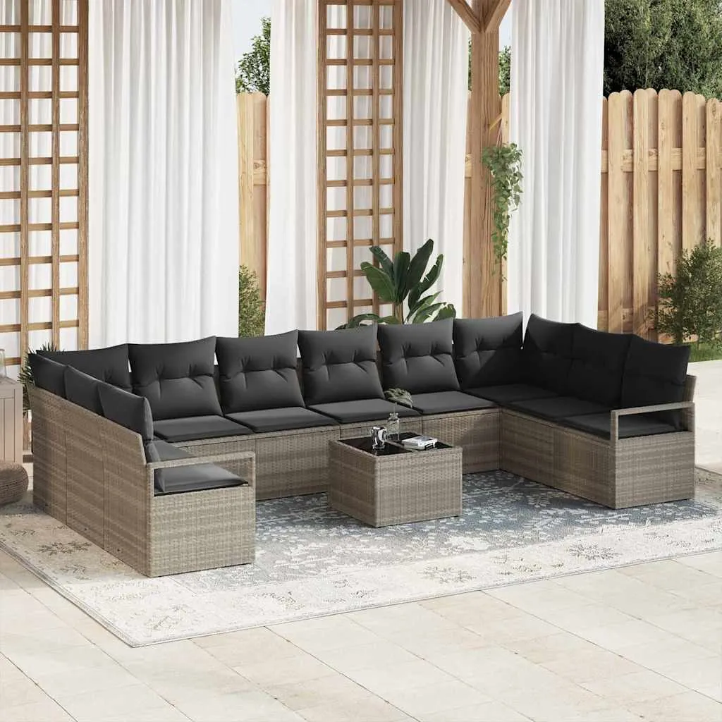 zestaw-sof-na-ogrod-11-pcs-jasnoszary-polirattan