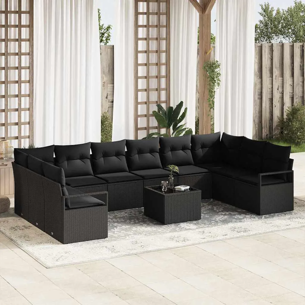 zestaw-sof-na-ogrod-11-pcs-czarny-polirattan